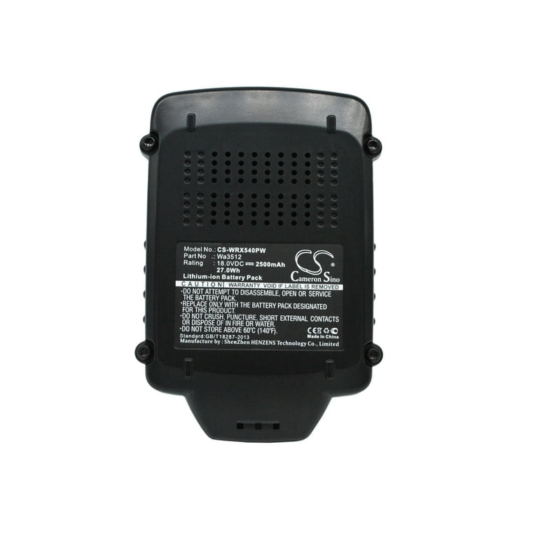 Battery for Worx WG151 WG540 RW9161 WA3511 WA3512 WA3516 WA3523 18.0v 1500mAh