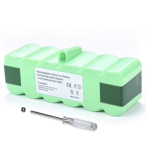 Battery for iRobot Roomba 500 520 600 610 700 760 765 800 900 R3 14.8V/6400mAh