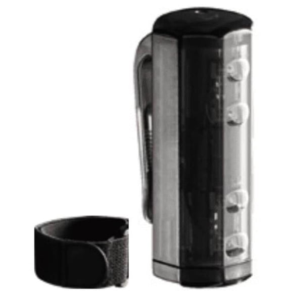 Battery-free LED Running Light. Human Power!