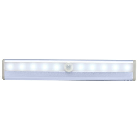 10 LED Under Cabinet Lighting Battery Operated Motion Sensor Light Wireless for Closet Cabinet Energy Saving