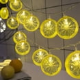 thumbnail image 1 of Battery-powered Summer Lemon LED Decorative Light String 3 Meters Long 20 String Lights Party Supplies, 1 of 1