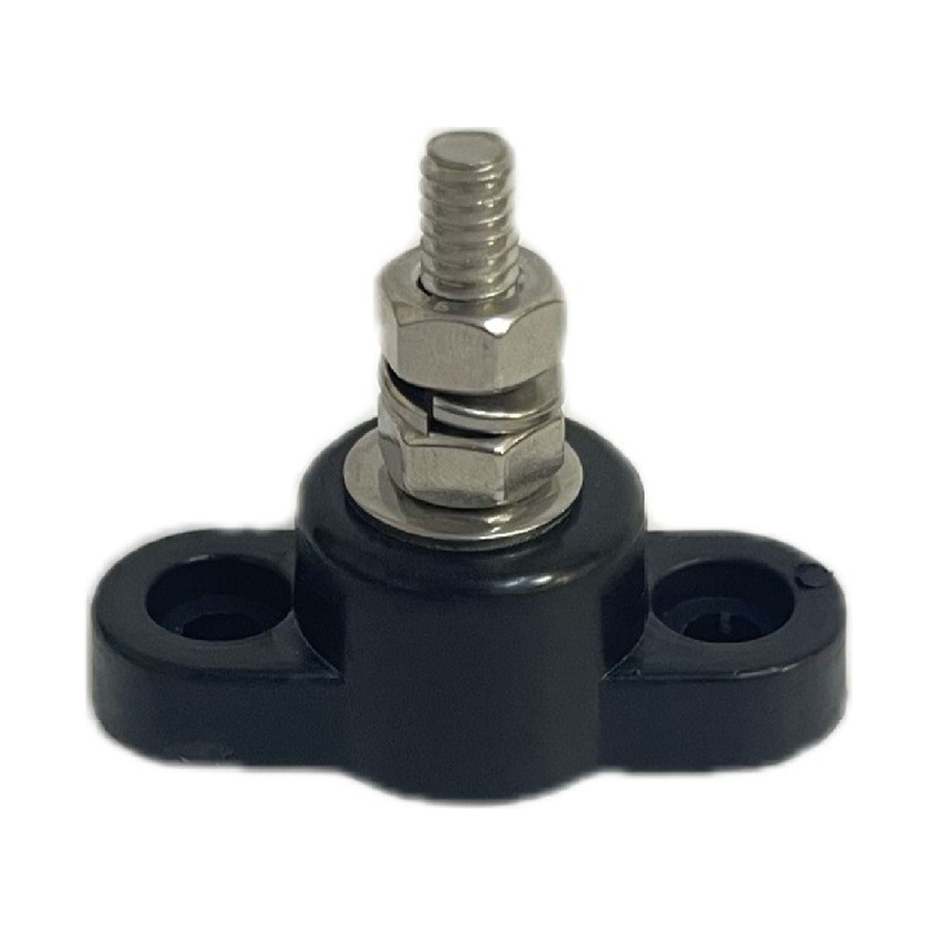 Battery terminal block 12V 24V safety red and black power stud battery