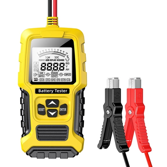Battery tester,Car Suv Boat Lcd Battery Test Can Not Be And Batteries Tool Tester Car Not Be Tested Car Battery Boat And Tester Lcd Battery 24v Battery Tester Test Tool With