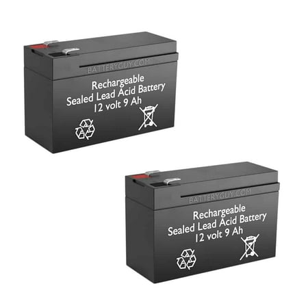 BatteryGuy 500W (CH38X)rechargeable, High Rate - Qty of 2)