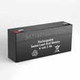 thumbnail image 1 of BatteryGuy 6V 3.0AH replacement batteries for Rigel Multi Care Monitor 309 - rechargeable, 1 of 6