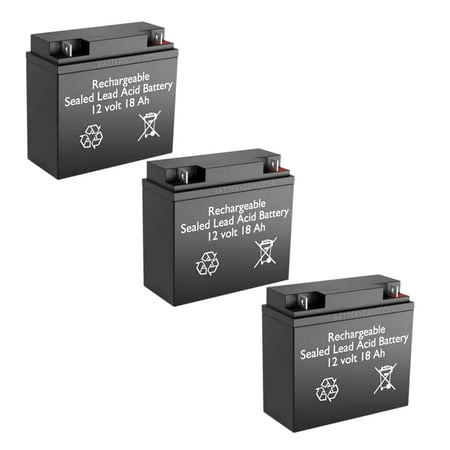 BatteryGuy Alpha Technologies ALIBP 1500T replacement battery - BatteryGuy brand equivalent (Qty of 3)
