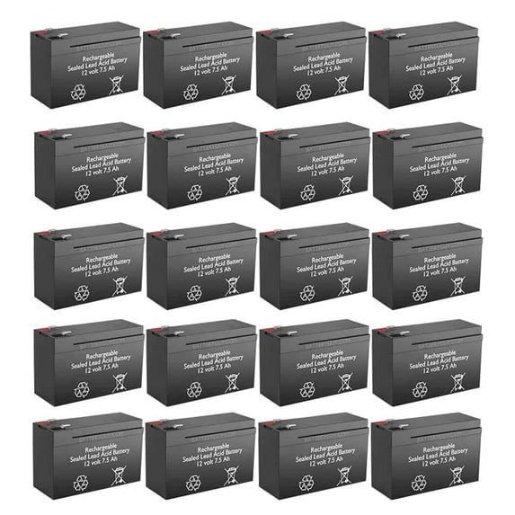 BatteryGuy B&B HR9-12 replacement battery - BatteryGuy brand equivalent (Qty of 20)