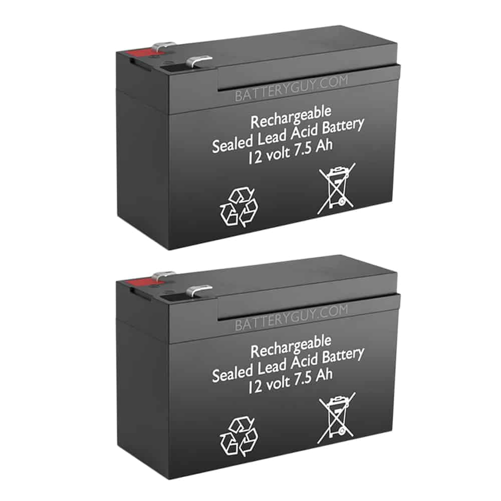 BatteryGuy BACK-UPS RS BR1500LCD replacement battery - BatteryGuy brand equivalent (Qty of 2)