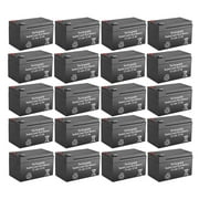BatteryGuy BB battery BP12-12T1 replacement 12V 12Ah SLA battery - BatteryGuy brand equivalent rechargeable - qty of 20