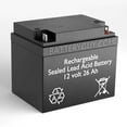 thumbnail image 1 of BatteryGuy BG-12260NB 12V 26AH SLA Replacement Battery for AJC UPS 12-100FR - rechargeable, 1 of 6
