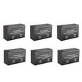 thumbnail image 1 of BatteryGuy BG-1270F1 12V 7Ah Haze Batteries HZS12-7.5 (F1 terminals, rechargeable - qty of 6), 1 of 7