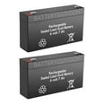 thumbnail image 1 of BatteryGuy BG-670 6V 7AH Replacement for Exide 100-1-164 (2 Pack, rechargeable), 1 of 7