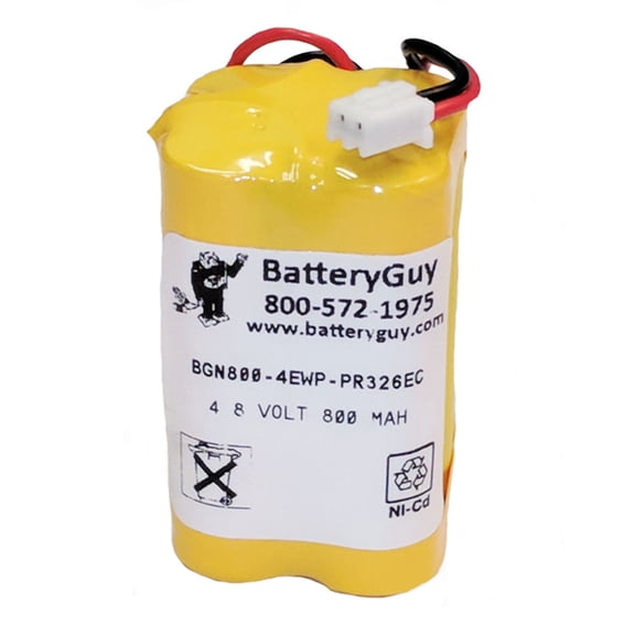 BatteryGuy BGN800-4EWP-PR326EC replacement for the Simkar SLED BAT battery (Rechargeable)