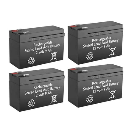 BatteryGuy Best Power Axxium 1500 Rackmount replacement battery - BatteryGuy brand equivalent (High Rate)