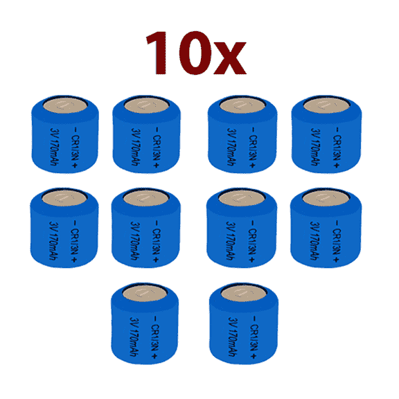 BatteryGuy CR1/3N 3V 170mAh Lithium Battery (10 PACK)