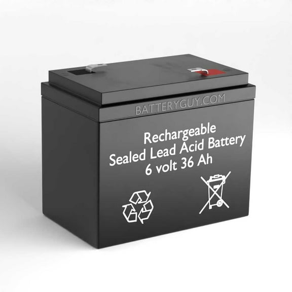 BatteryGuy Chloride 500-A94 replacement 6V 36AH battery - BatteryGuy brand equivalent