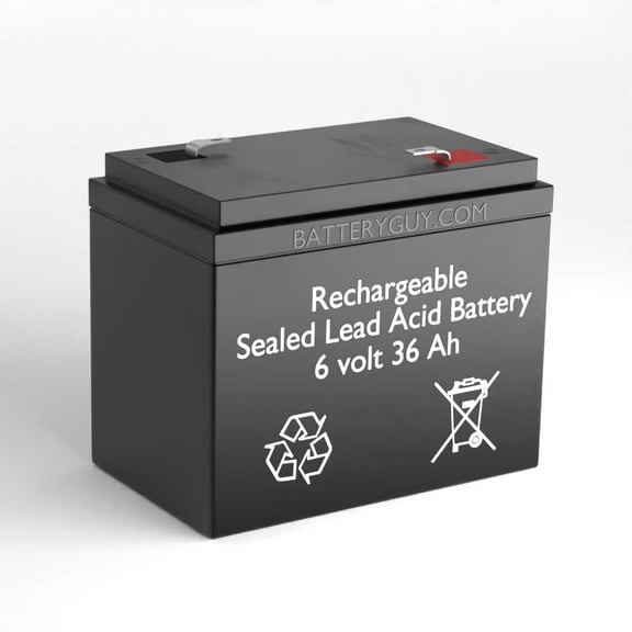 BatteryGuy ELS EDS6336 replacement 6V 36AH battery - BatteryGuy brand equivalent
