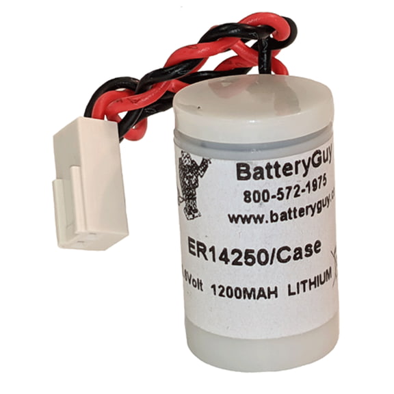 BatteryGuy EVE ER14250W replacement 3.6V 1200mAh lithium battery - BatteryGuy brand equivalent