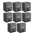 thumbnail image 1 of BatteryGuy Eaton Powerware BAT-0060 replacement battery - BatteryGuy brand equivalent (rechargeable, High Rate - qty of 8), 1 of 7