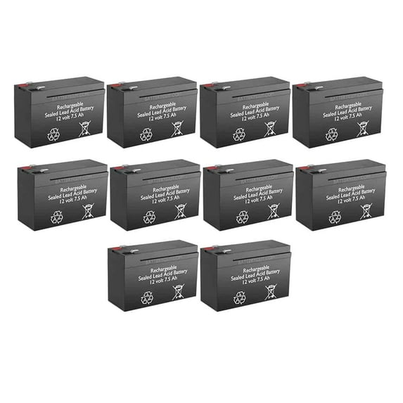 BatteryGuy Eaton Powerware PW9125-6000 replacement battery - BatteryGuy brand equivalent (High Rate - Qty of 10)