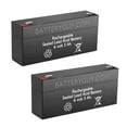 thumbnail image 1 of BatteryGuy Helios FB6-3 replacement 6V 3.0Ah battery - BatteryGuy brand equivalent (Qty of 2), 1 of 7