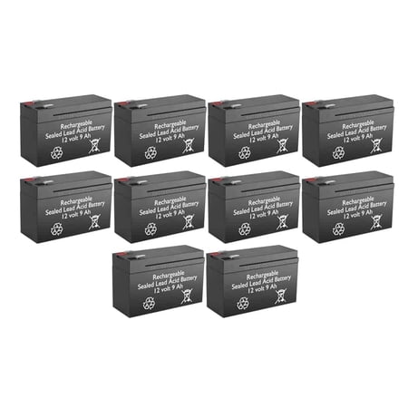 BatteryGuy Liebert Nfinity one NBATTMOD replacement battery - BatteryGuy brand equivalent (High Rate - Qty of 10)