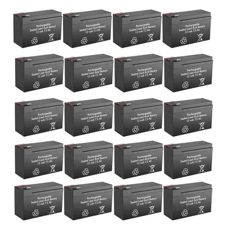 BatteryGuy MGE HV EX5 RT one Module replacement battery - BatteryGuy brand equivalent (High Rate - Qty of 20)