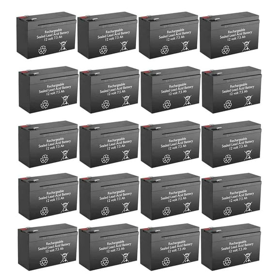 BatteryGuy MGE HV EX5 RT one Module replacement battery - BatteryGuy brand equivalent (High Rate - Qty of 20)