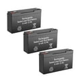 thumbnail image 1 of BatteryGuy MGE Pulsar ESV 11 replacement battery - BatteryGuy brand equivalent (rechargeable, High Rate - Qty of 3), 1 of 7