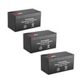 thumbnail image 1 of BatteryGuy National Power GT008T3 replacement 12V 1.2Ah battery - BatteryGuy brand equivalent (Qty of 3), 1 of 7