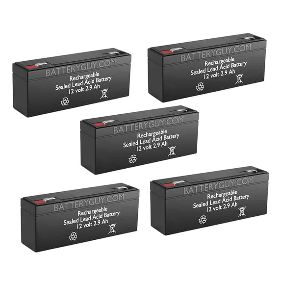 BatteryGuy R-D Batteries 5515 (qty of 5)