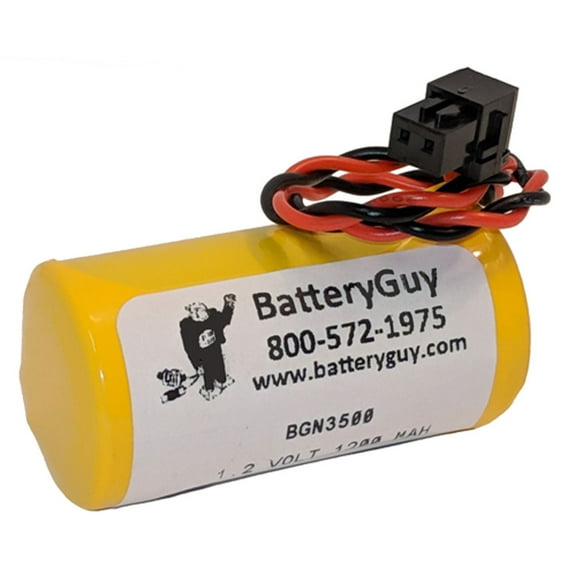 BatteryGuy Replacement for the BATTERY HAWKS BJST-1P-1212 battery - 1.2V 1200mAh (Rechargeable)
