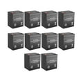 thumbnail image 1 of BatteryGuy Rhino SLA5-12/T25 replacement battery - BatteryGuy brand equivalent (rechargeable, High Rate - Qty of 10), 1 of 7
