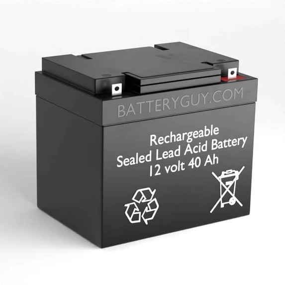 BatteryGuy Tempest TR40-12 replacement 12V 40Ah battery - BatteryGuy brand equivalent