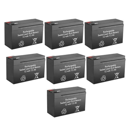 BatteryGuy para Systems Minuteman 1000 replacement battery - BatteryGuy brand equivalent (High Rate)