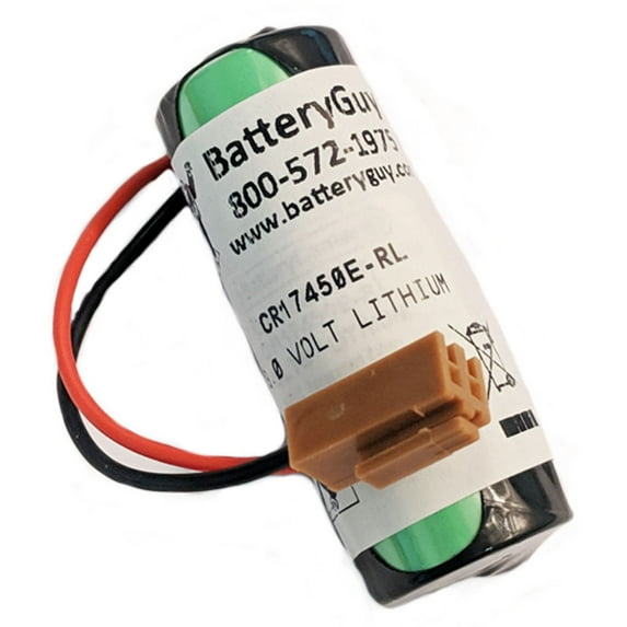 BatteryGuy replacement for the CR17450SE-R (3V) battery - LITHIUM 3V 2200mAh