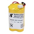 thumbnail image 1 of BatteryGuy replacement for the Emergency Lighting Exit Light Co LEDG3B battery (rechargeable), 1 of 2