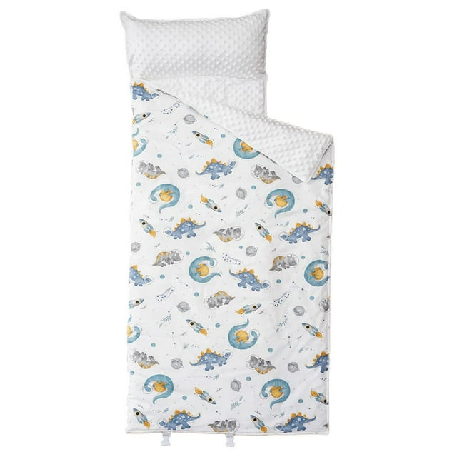 Battilo Kids Nap Mat with Removable Pillow Soft, Lightweight Mats