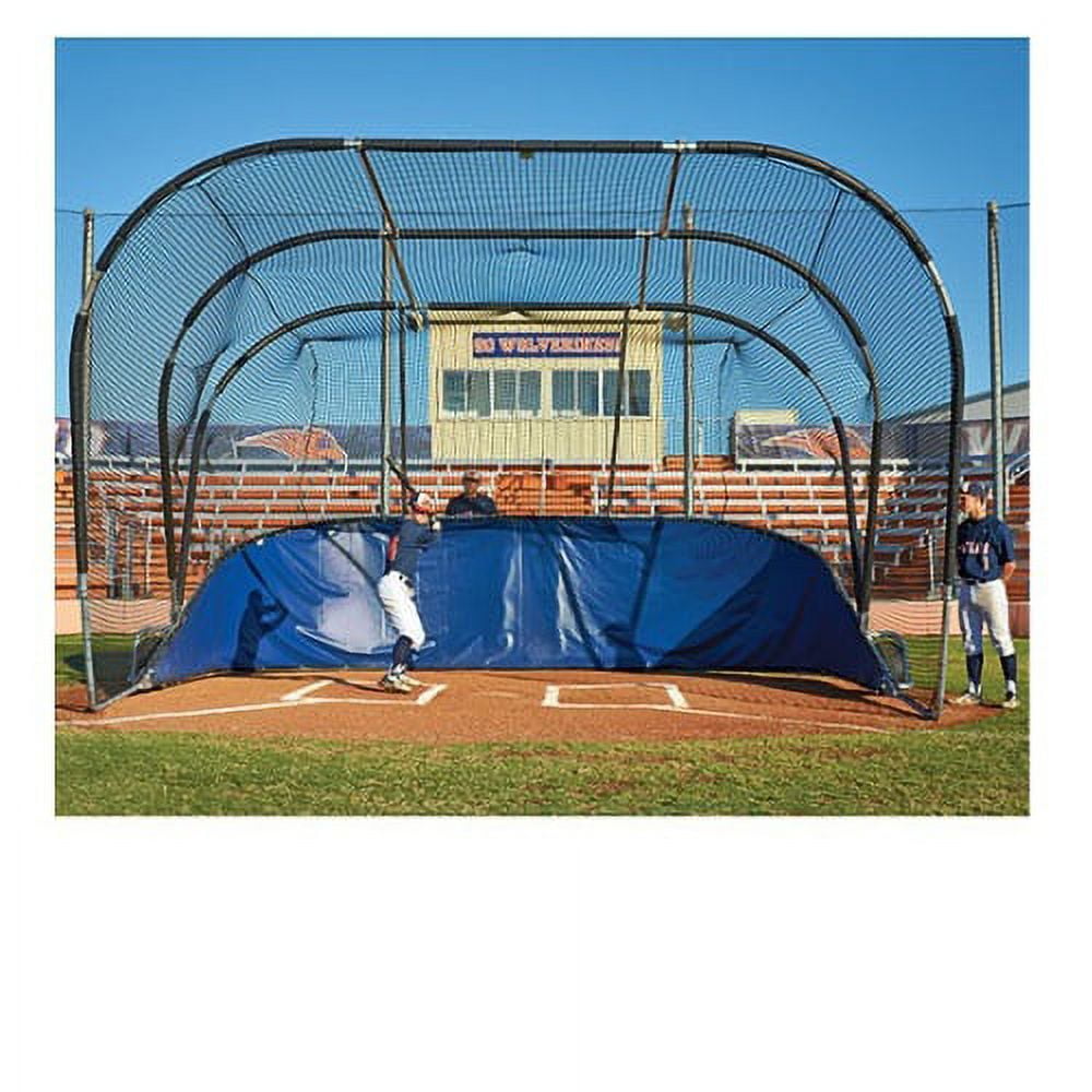 Batting Cage Backstop Padding, Black
