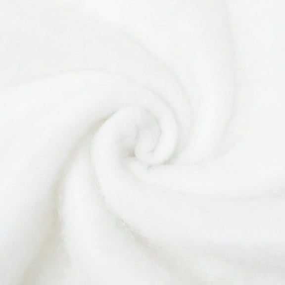 Batting Fabric 60 Inch High Loft 3.5 Oz Lightweight Polyester Wadding By The Roll (150 Yds, 5 Rolls)