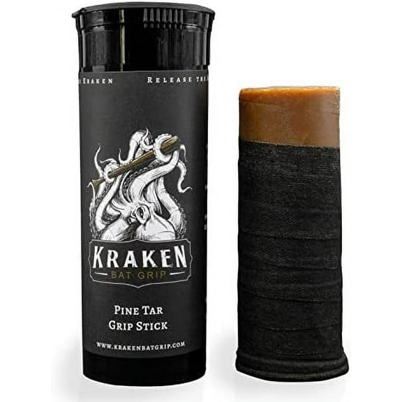 Batting Pine Tar Grip Stick Enhancer for Baseball Bats and Other Sports Equipment, Pine Tar Brown, One Size