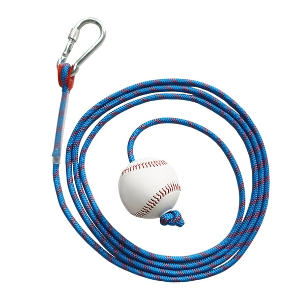 Batting Practice Rope - Baseball Swing Practice Rope, Hitting Battings Trainer Tool, Baseball Swing Bat Ropes, Softball Hitting Trainer | Sports Training Ropes for Batting Improvement, Teenager