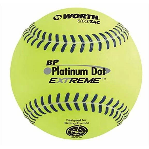 | Batting Practice Slowpitch Softballs | BP Platinum Dot Extreme | 12' |  of 12