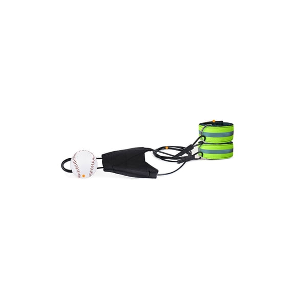 Batting Swing Trainer for Baseball and Softball, Portable Baseball Hitting Trainer, Solo Training Equipment for Beginners to Pros, Easy to Setup