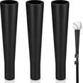 Batting Tee Ornament, 3 Replacement Basic Rubber Cups for Baseball and