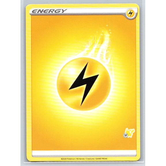 Battle Academy 2022 Lightning Energy (#17 Pikachu Stamped) Promo