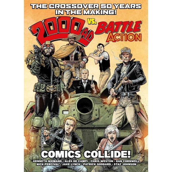 Battle Action: 2000 AD Vs Battle Action: Comics Collide! (Paperback)