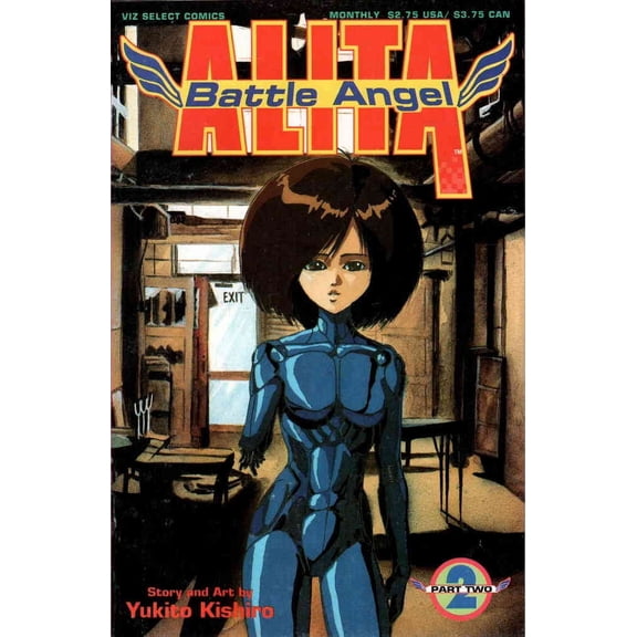 Battle Angel Alita Part 2 #2 VF ; Viz Comic Book