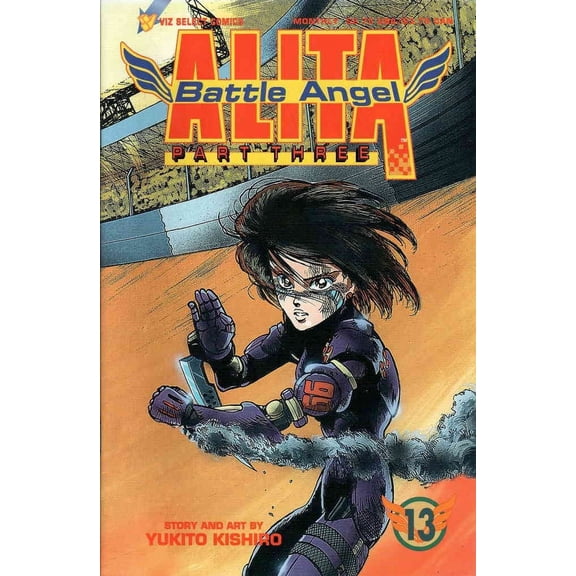 Battle Angel Alita Part 3 #13 VF ; Viz Comic Book