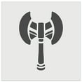 thumbnail image 1 of Battle Axe Dwarven Fantasy Weapon DIY Cookie Wall Craft Stencil - 3.5 Inch, 1 of 5